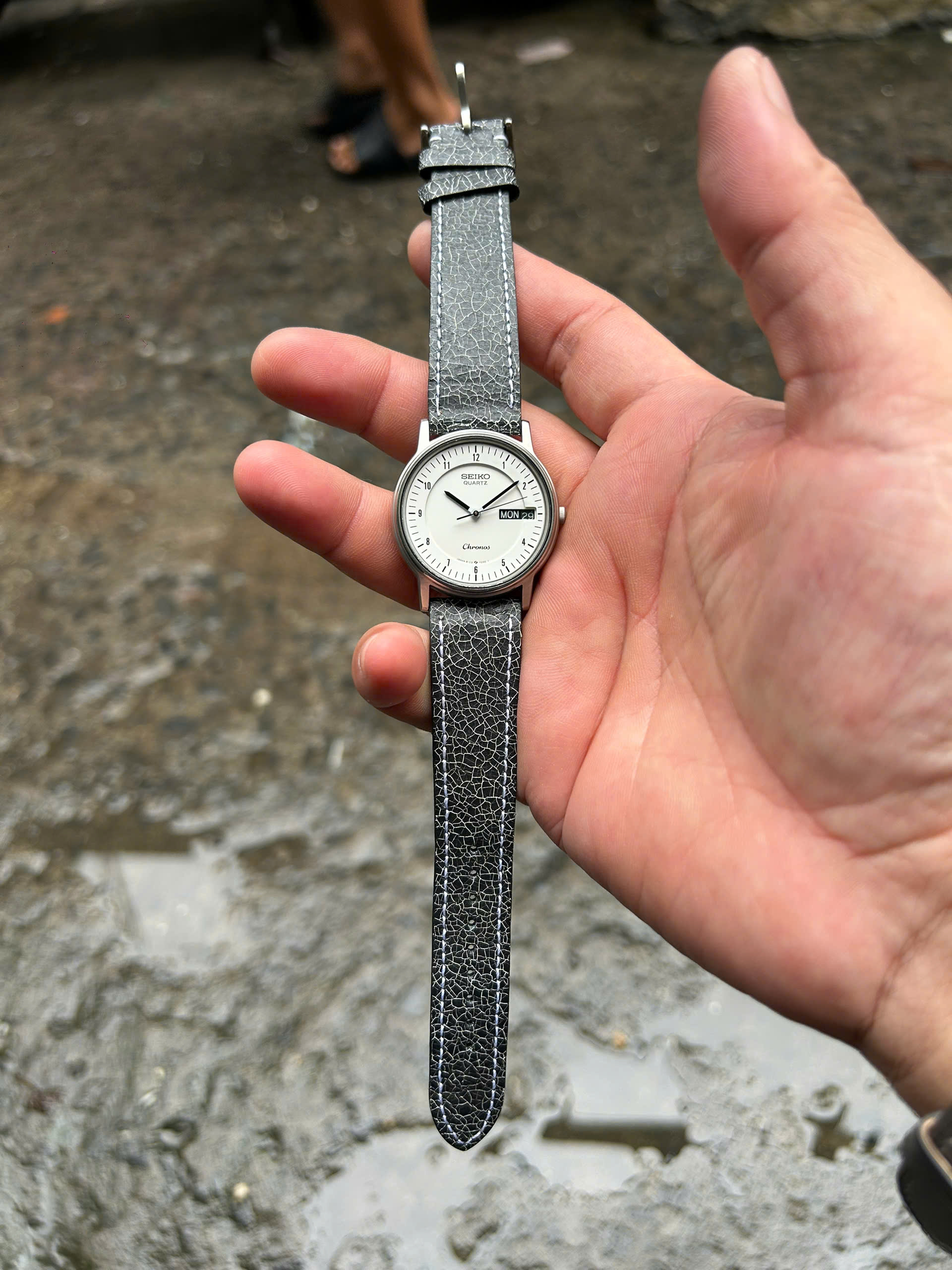 Seiko Chronos Quartz watch 8123-7220/ case no.402963, made in