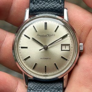 1960s IWC Automatic Reference 802A In 18k White Gold, Size case 35mm, Cal.8541B, Swiss made.
