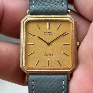 SEIKO Dolce 6730-5160 10kt Stainless Steel back, MEN’S QUARTZ WATCH/ case no.480347 ,made in Japan.