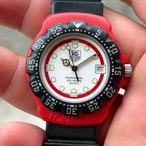 Tag Heuer Professoinal 200 meters quartz watch 385.513/1, Swiss made .