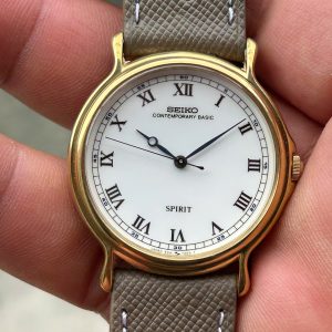 SEIKO Spirit Contemporaty Basic Quartz watch 5S21-7000 / case no.8N0643, made in Japan .