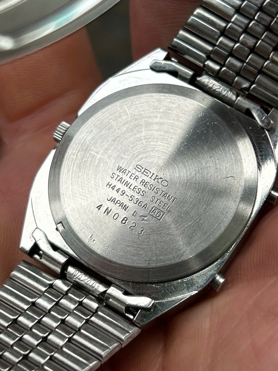 SEIKO H449-536A ANALOG/DIGITAL Watch, case no.4N0823, made in