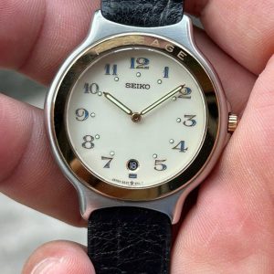 Seiko Quartz watch 5E39-6A20, case no.941958 ,made in Japan.