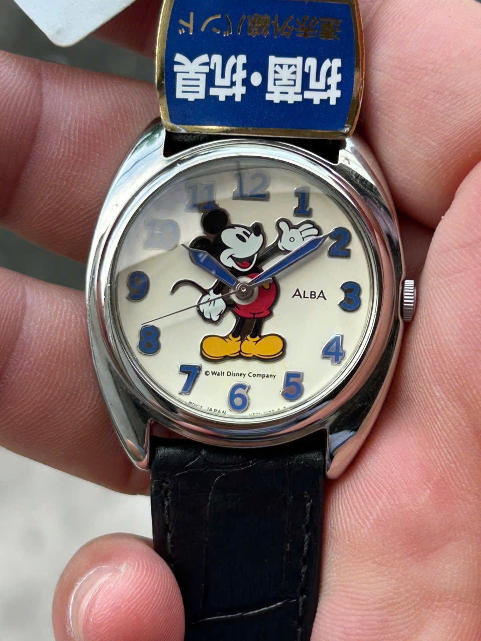 Seiko Vintage Alba Mickey Quartz V501-6P10, case no.628105, made