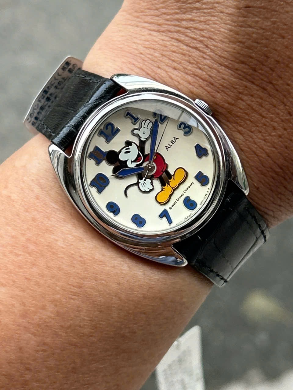 Seiko Vintage Alba Mickey Quartz V501-6P10, case no.628105, made