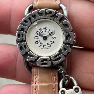 Obrey Paris lady Quartz watch Solid silver, made in France