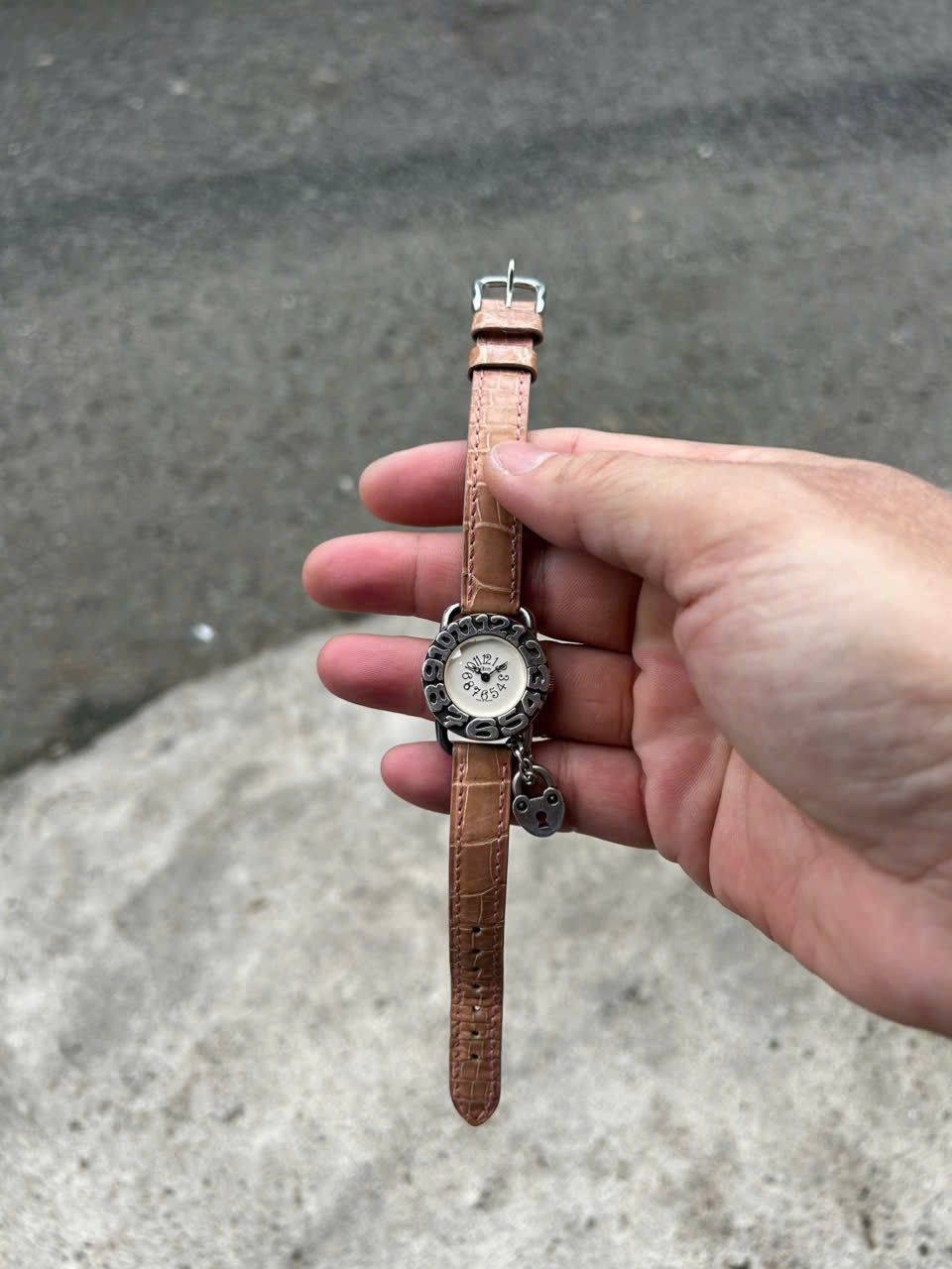 Obrey Paris lady Quartz watch Solid silver, made in France