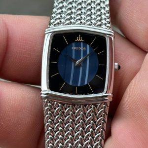 SEIKO CREDOR 2F70-5390 QUARTZ Watch, case no.590237, made in Japan.