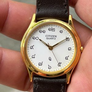 Citizen Quartz watch 4633-S34626 WSH, case no.3115604, made in Japan.