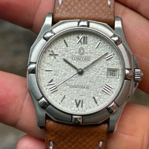CONCORD Saratoga SL quartz watch 14-C2-230 , case no.987565, Swiss made.