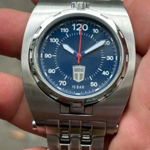 Gents Mini Cooper Stylish Quartz Watch MCA-4013 all Stainless Steel .