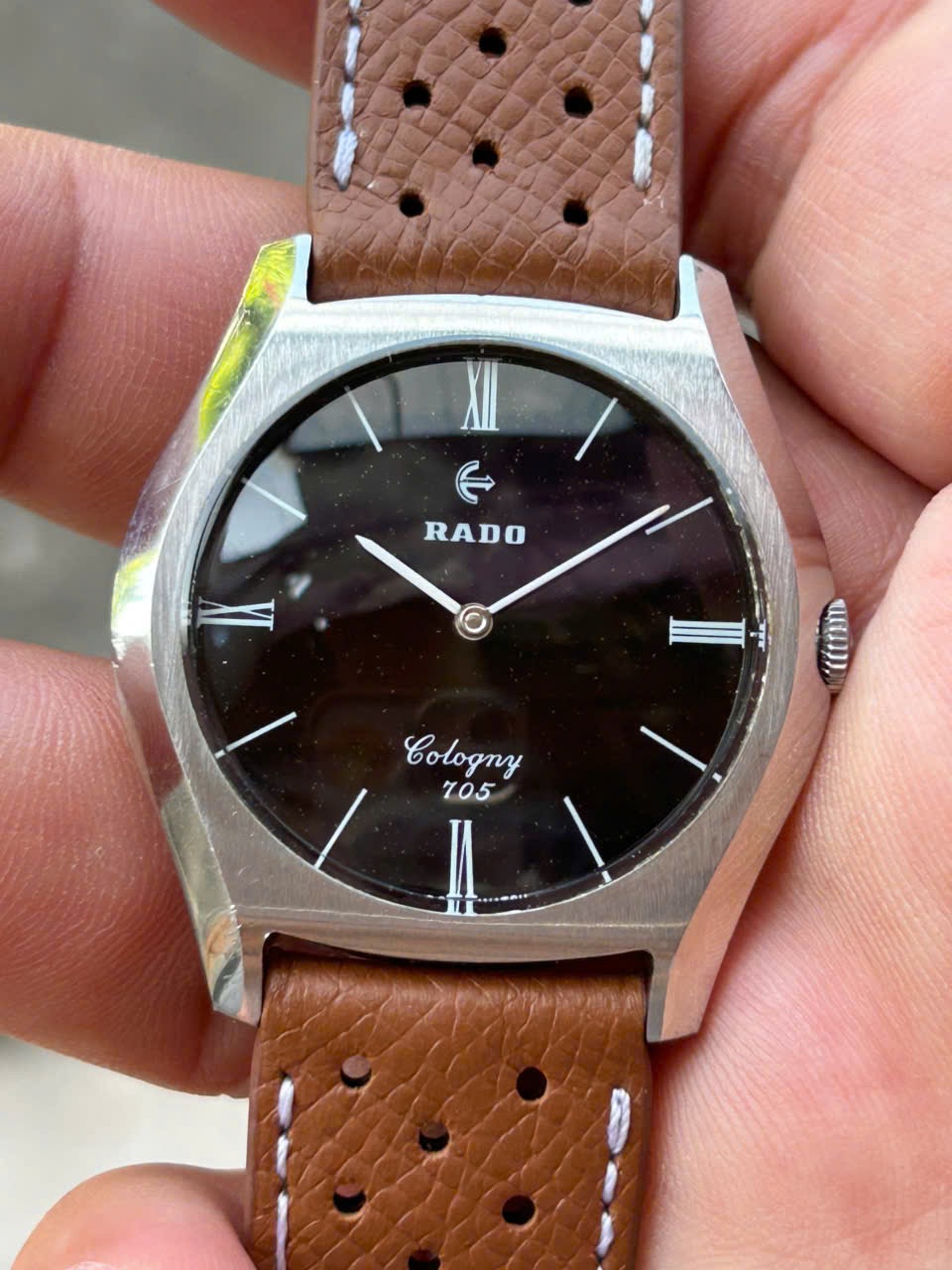 Rado Cologny 705 manual winding 21 jewels watch / case no.526196