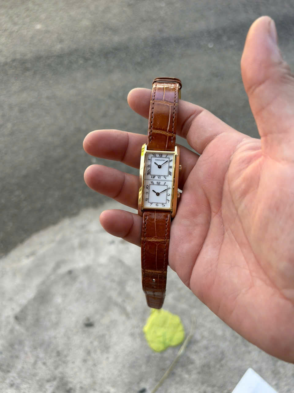 Hamilton ハミルトン Hamilton Dual Time quartz watch 6232, Swiss made. – Long's Fine