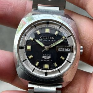 Citizen Seven Star Deluxe 23 Jewels 4-520238 TA / case no.90100057 , made in Japan.