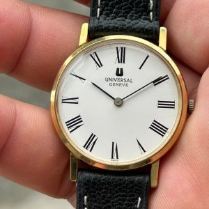 Universal Geneve hand winding 17 Jewels 542109, Case no.3243702, Swiss made.