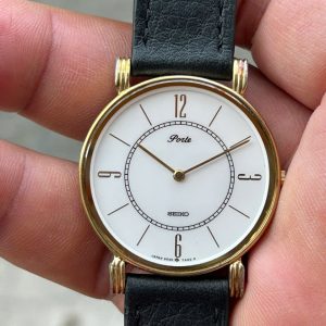 Seiko Porte 5E30-7A00 Quartz Mens Watch Authentic Antimagnetic 60G/case no.790298, made in Japan.