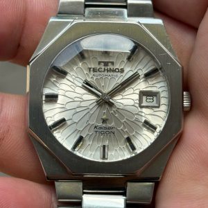 Rare Technos Kaiser Tigon Vintage automatic watch / case no.T2K0509 , Swiss made.