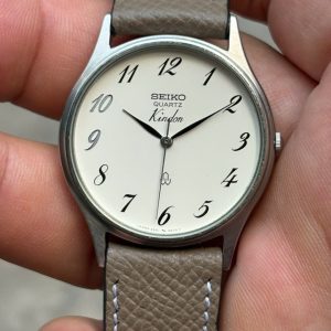 Vintage Seiko Kindon 2621-0160 Men’s Watch Quartz Used Authentic / case no.320441, made in Japan.
