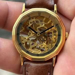 ELGIN International manual winding vintage watch FK-331, made in Japan.