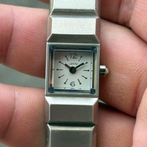 Carlife lady quartz watch, stainless steel, made in Japan.