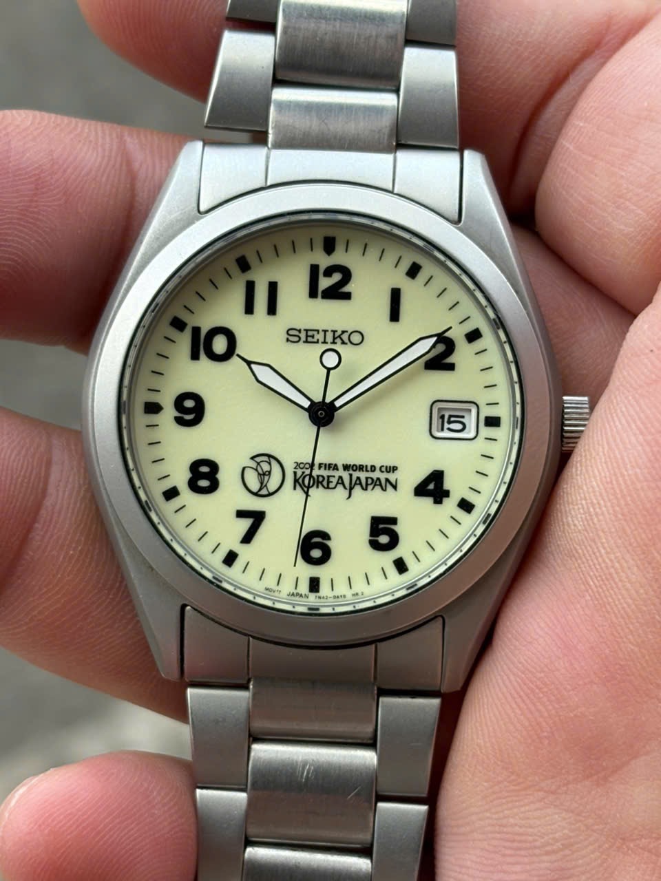 Fifa World Cup 2002 Korea Japan – Seiko Quartz Watch 7N42-0AF0