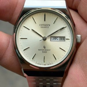 Citizen CQ Quartz watch 4-796349 K/ case no.91100624, made in Japan.