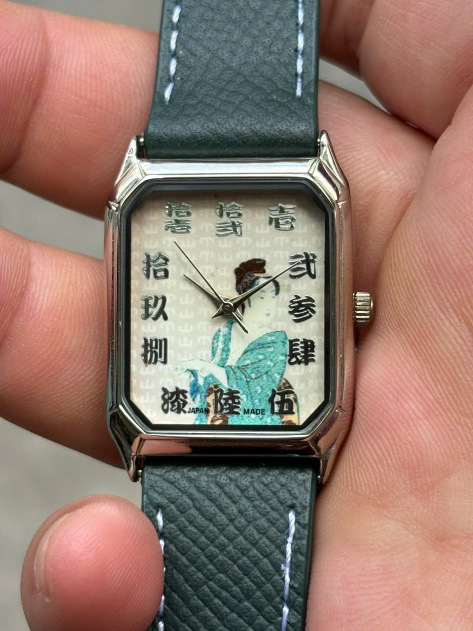雅 – みやひ vintage quartz watch JP-7008-TP, made in Japan