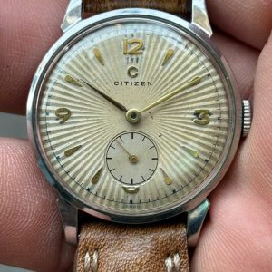 Vintage Citizen Manual winding watch 13037, made in Japan.
