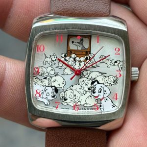 Vintage Alba - 101 Dalmatians Disney Quartz Watch V501-5E80, case no.7N0314, made in Japan.