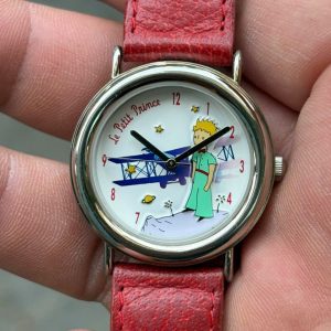 Le Petit Prince – A. DE SAINT-EXUPÉRY 1998 Quartz watch, Stainless steel back.