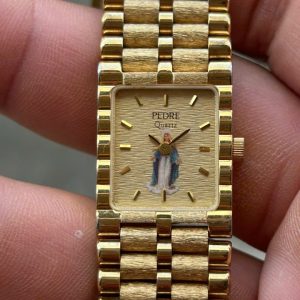 Pedre quartz watch, Stainless Steel back, made in Japan.