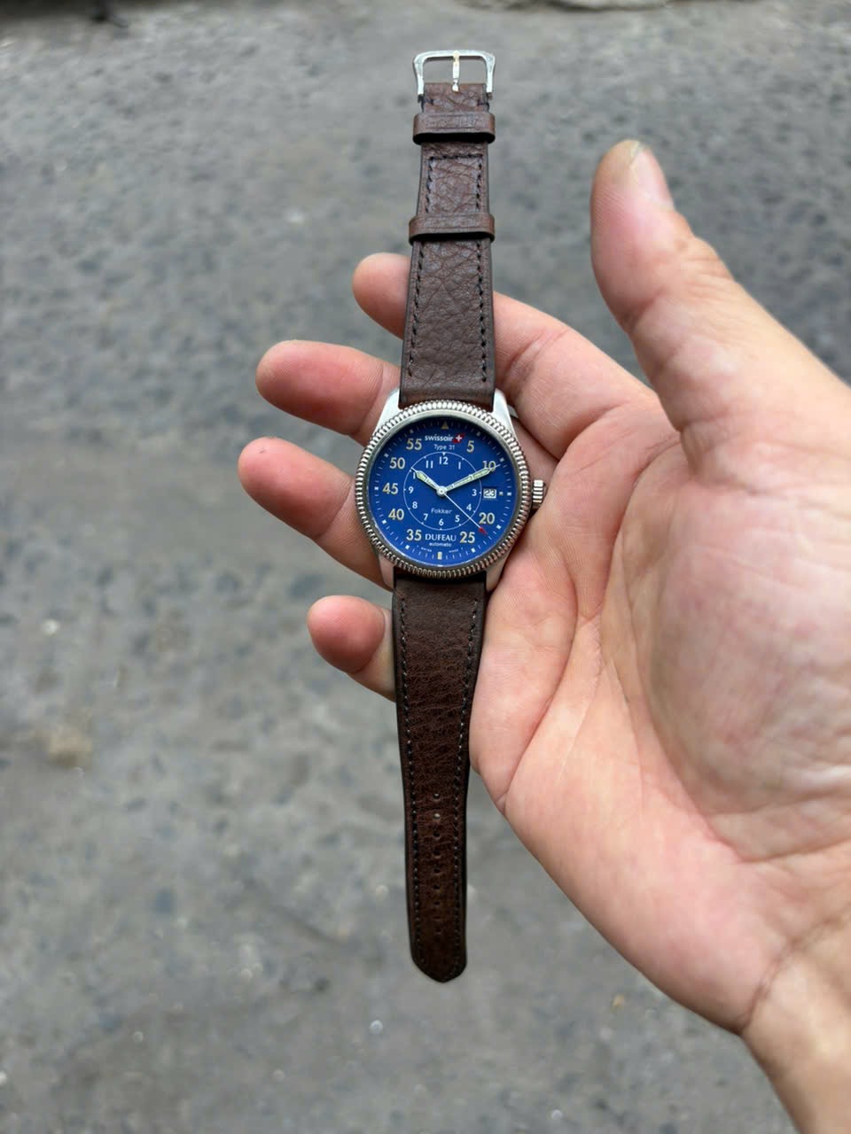 Swissair Type 31 – Fokker Dufeau AUTOMATIC WATCH No.0309, Swiss