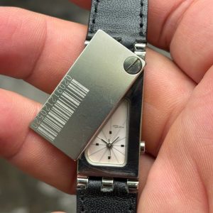 Orient Billet Quartz Vintage watch RPCE-R0 all Stainless Steel, made in Japan.