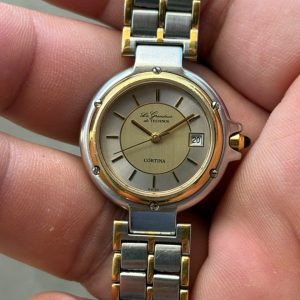 La Grandeur de Technos Cortina QUARTZ Vintage watch 212060.30, case no.N2D0566 , Swiss made.
