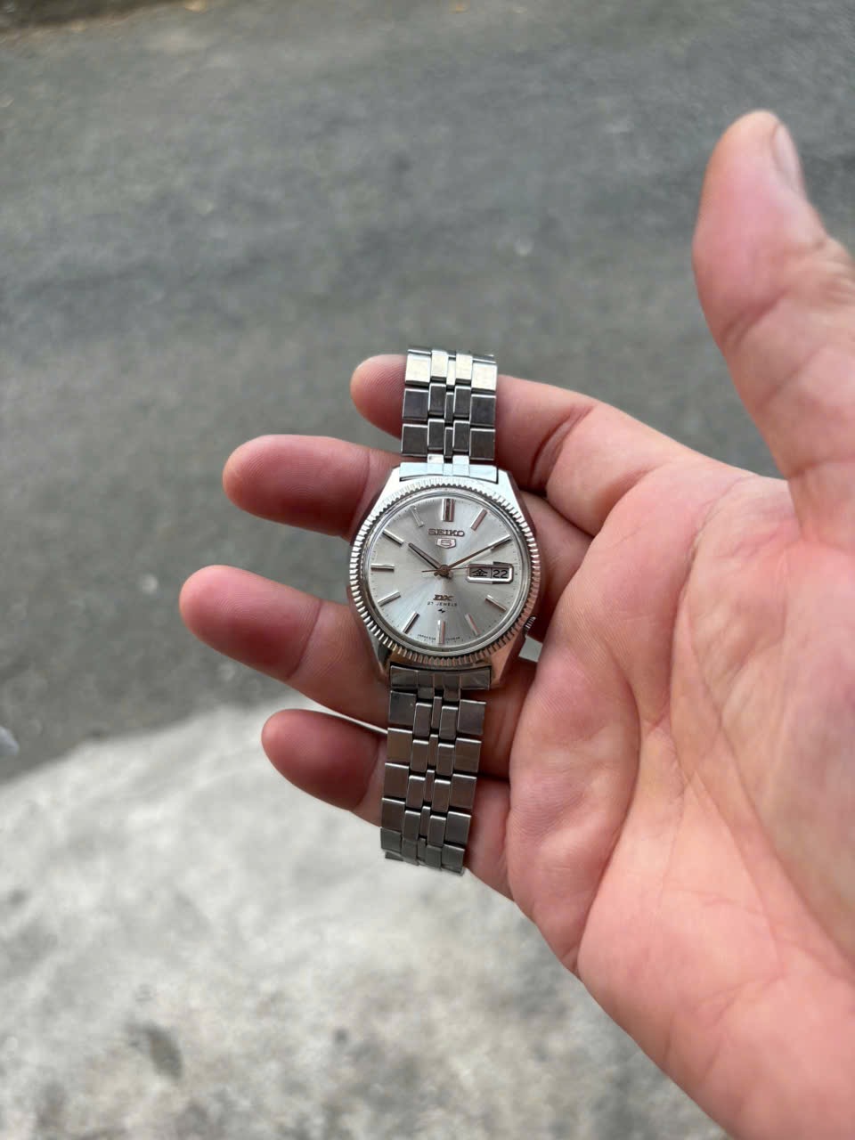 Seiko DX Automatic 27 Jewels Cal.5139-7010 day date, case no
