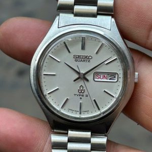 Seiko Quartz Type II watch 7546-7010, case no.7N3168, made in Japan.