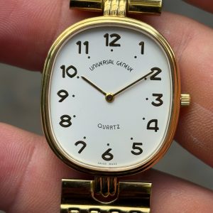 UNIVERSAL GENEVE Watch Quartz 533.112/ case no.170331, Swiss made.