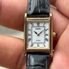 Seiko Tank Lady Solar Quartz Watch V115-0BD0 Base Metal St.Steel back / Case no.680147, made in Japan.