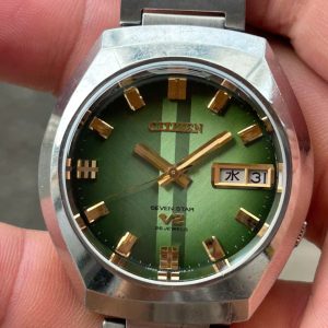 Citizen Seven Star V2 26 Jewels automatic watch 4-771150 K, case no.40200425, made in Japan.