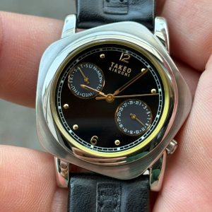 Takeo Kikuchi Quartz watch TK-5016 / case no.721391 , made in Japan.