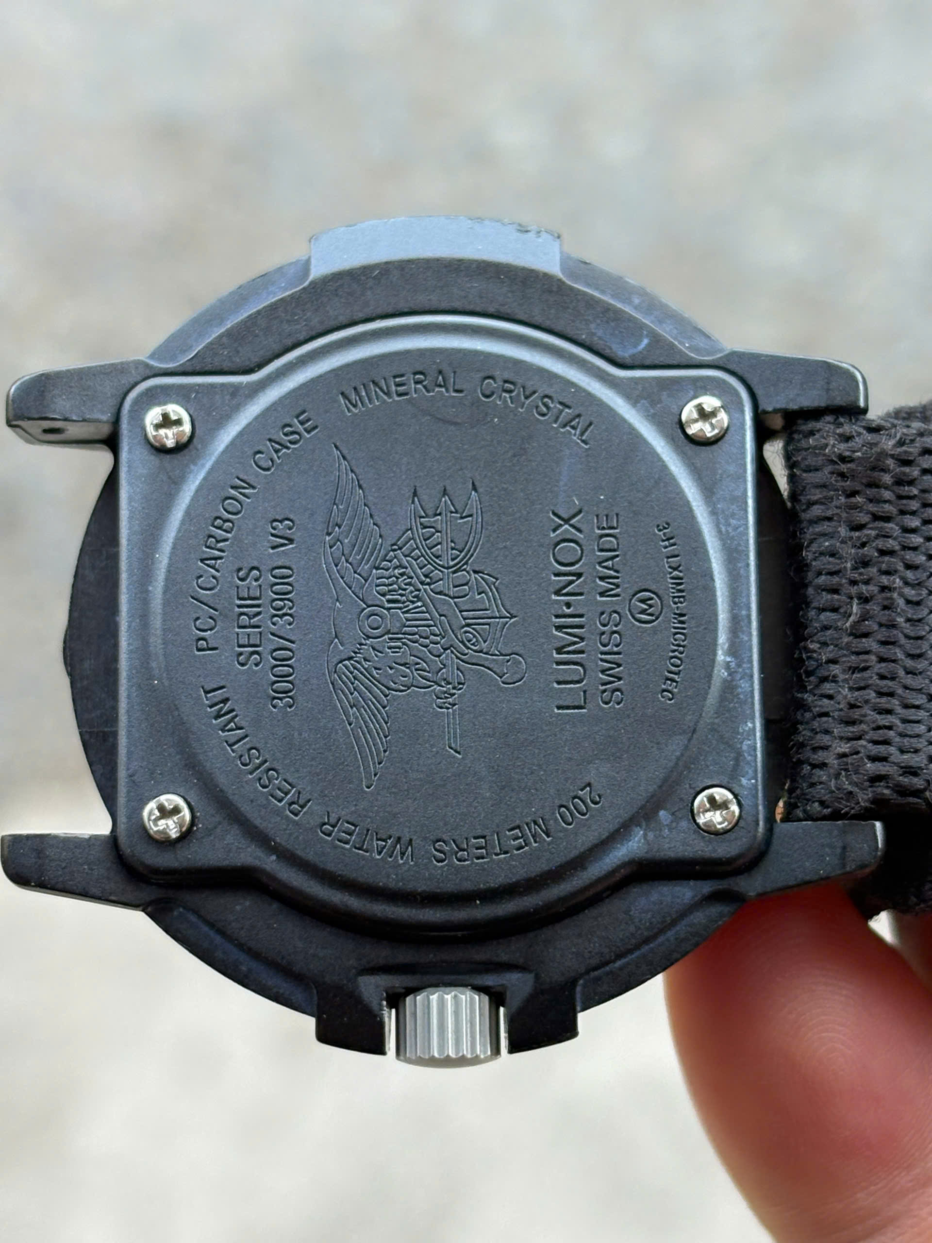 Lumi-Nox quartz watch serial 3000/3900 V3, Swiss made . – Long's