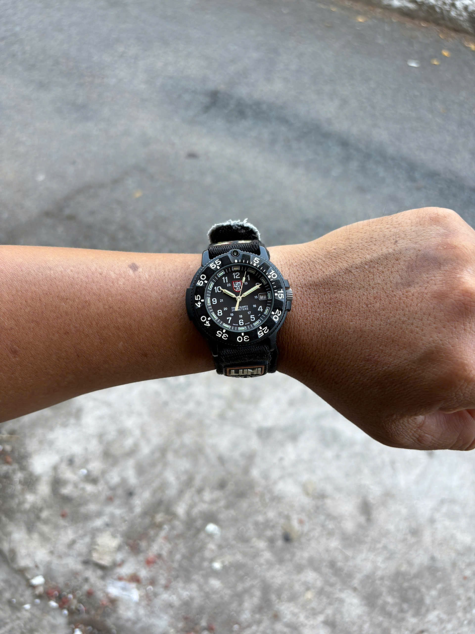 Lumi-Nox quartz watch serial 3000/3900 V3, Swiss made . – Long's