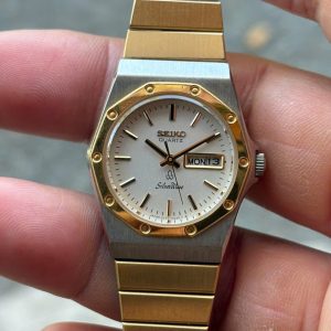 Seiko silverwave lady quartz watch 3423-0190, case no.366647, made in Japan.