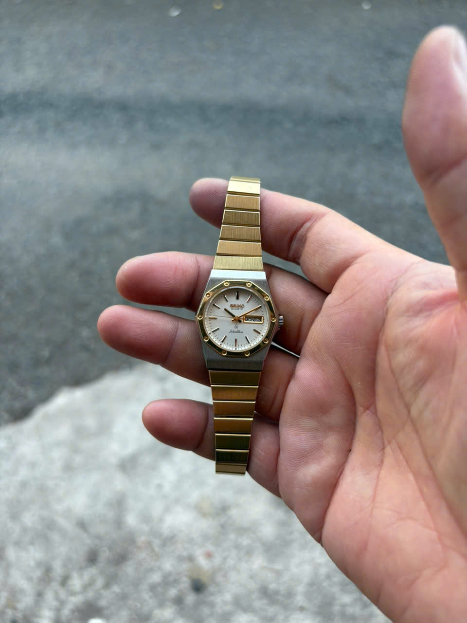 Seiko silverwave lady quartz watch 3423-0190, case no.366647, made