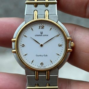 UNIVERSAL GENEVE Country Club Watch Quartz 617.101, case no.27390, Swiss made.