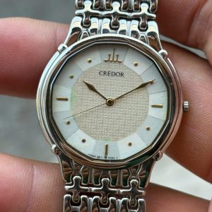 Seiko Credor Quartz watch 9571-5050, case no.961874, made in Japan .