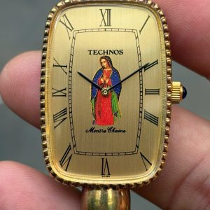 Technos Montre Chaine Vintage manual winding watch A7F/ case no.0038, Swiss made.