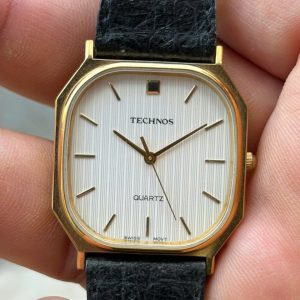 Technos QUARTZ Vintage watch, case no.160060.61, Swiss made.