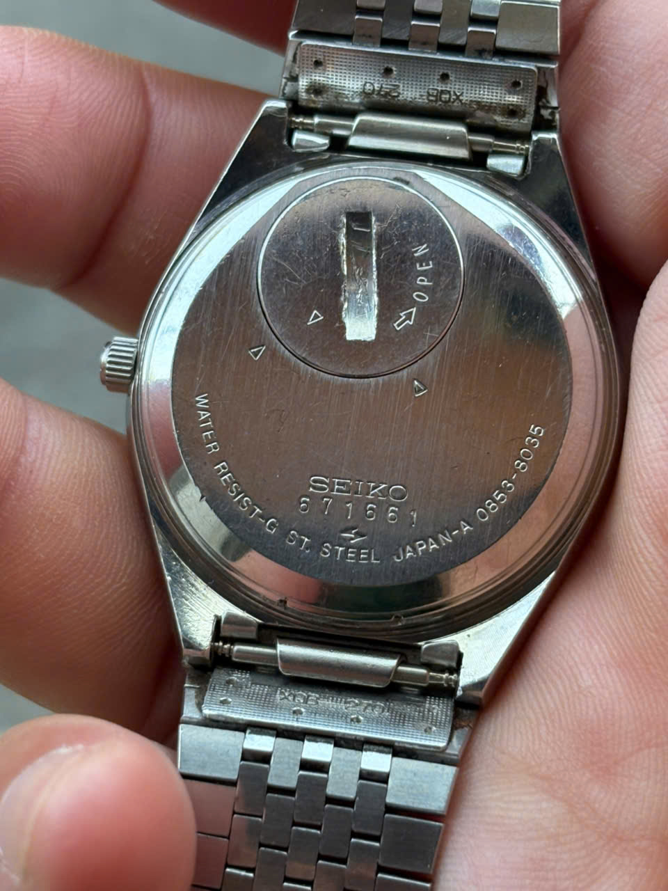 ✨SEIKO✨セイコー✨KING✨クォーツ✨0853-8035✨腕時計✨ Seiko King Quartz 0853-8035, case no.671661, made in Japan