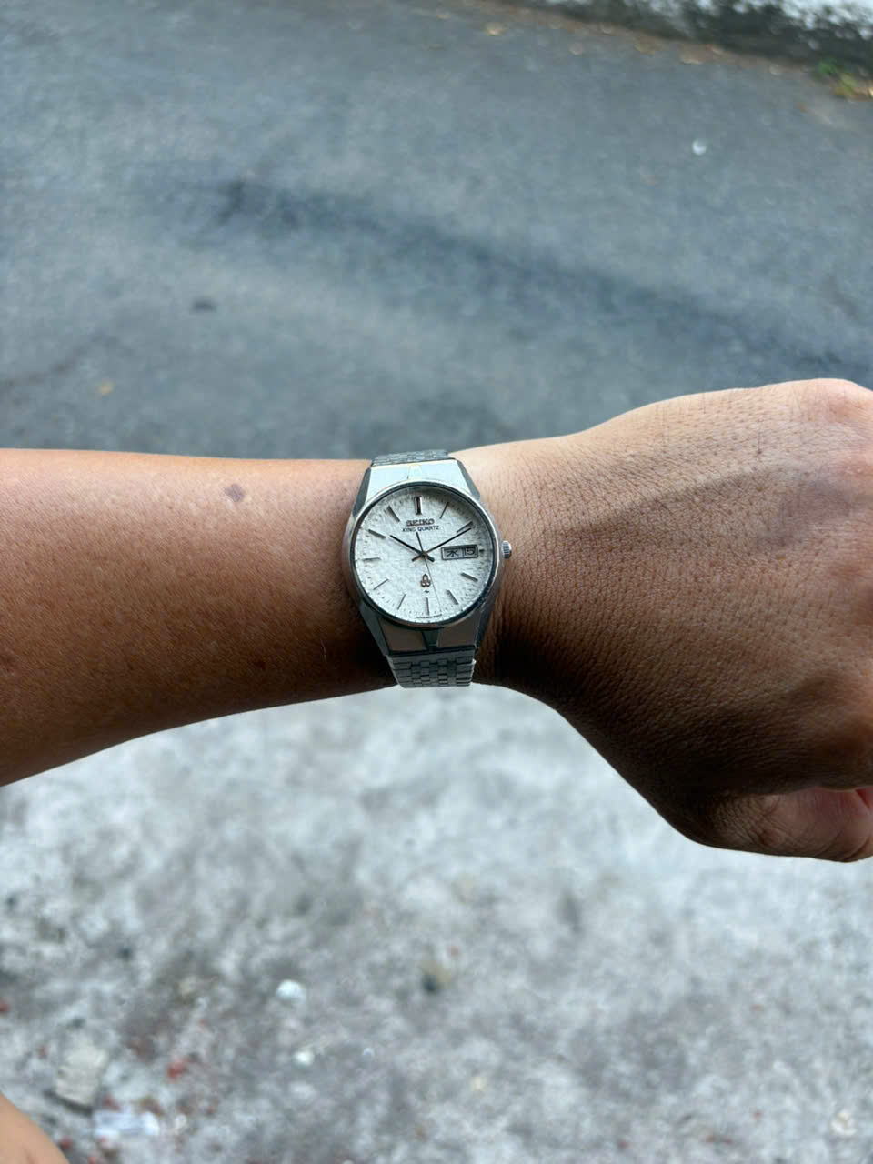 Seiko King Quartz 0853-8035, case no.671661, made in Japan